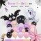 Two spooky Halloween Balloon Garland Arch Kit(Pink Black Purple)